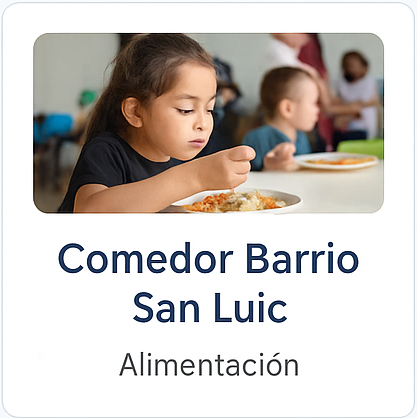 Comedor Barrio San Luis